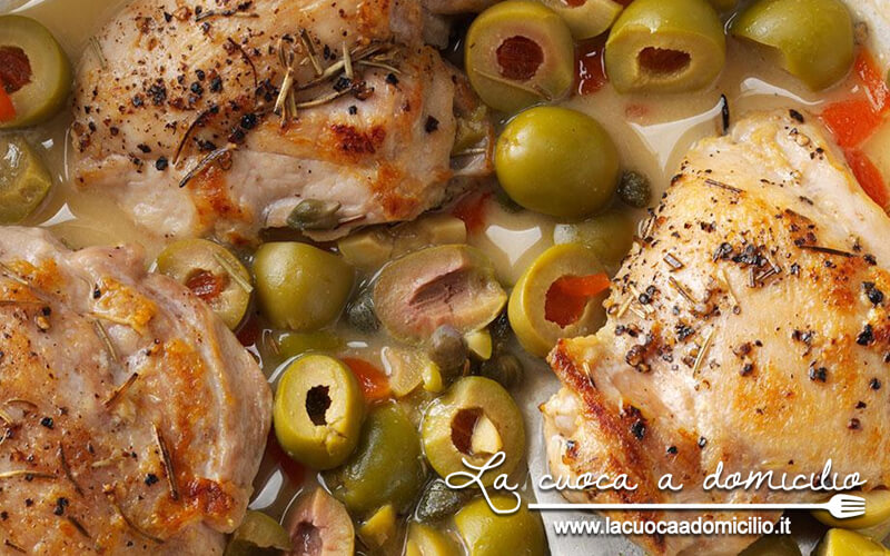 Pollo alle olive