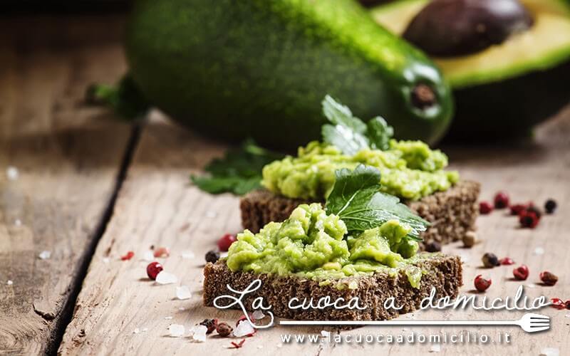 Crostini all'avocado