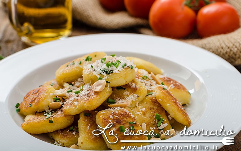 Medaglioni di zucca e salvia