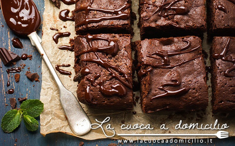 Brownies al ciocciolato e pistacchi