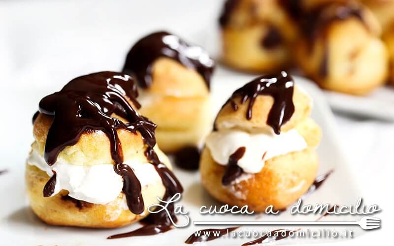 Profiteroles ghiacciati