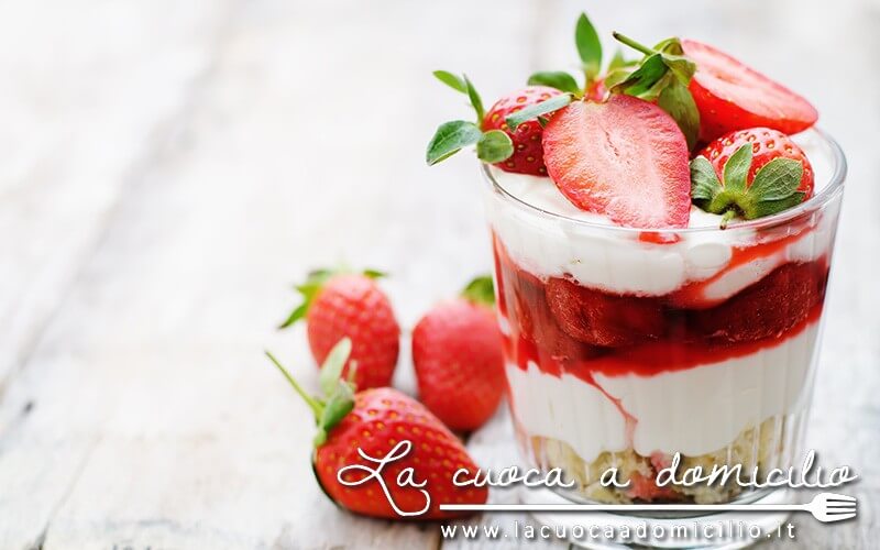 Semifreddo di fragole