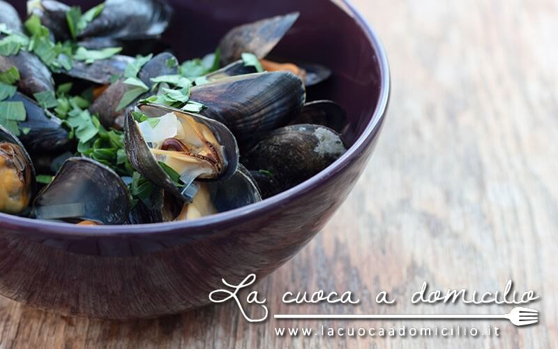 Insalata di cozze e asparagi