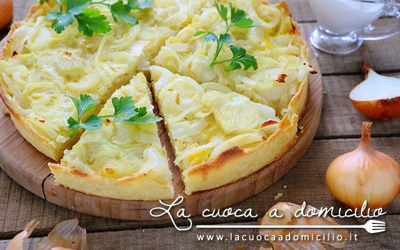 Quiche di cipolle