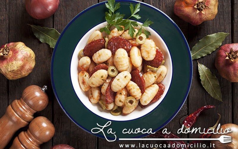 Gnocchi di patate con sughetto di verdure/Gluten free!