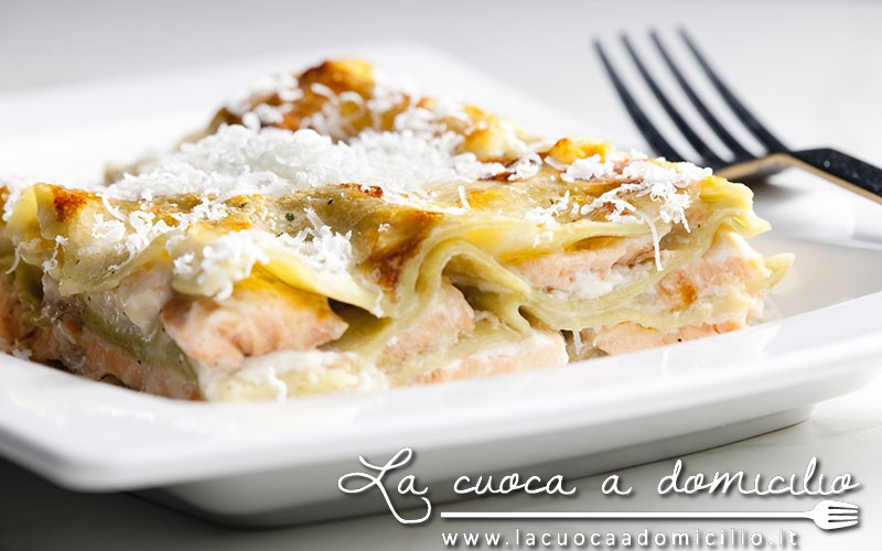 Lasagne con gamberi