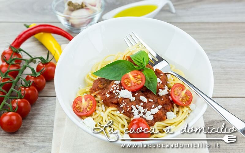 Spaghetti tricolori