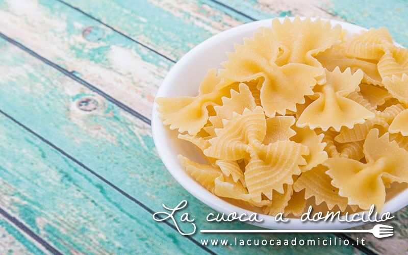 Farfalle al limone