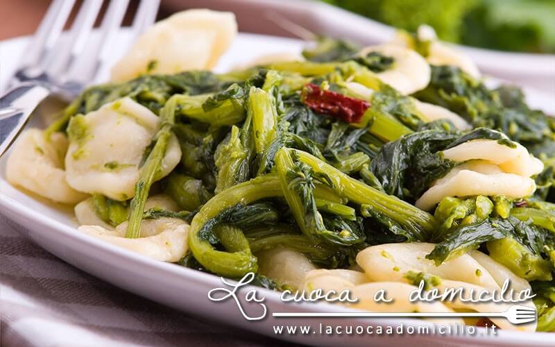 Orecchiette con cime di rapa