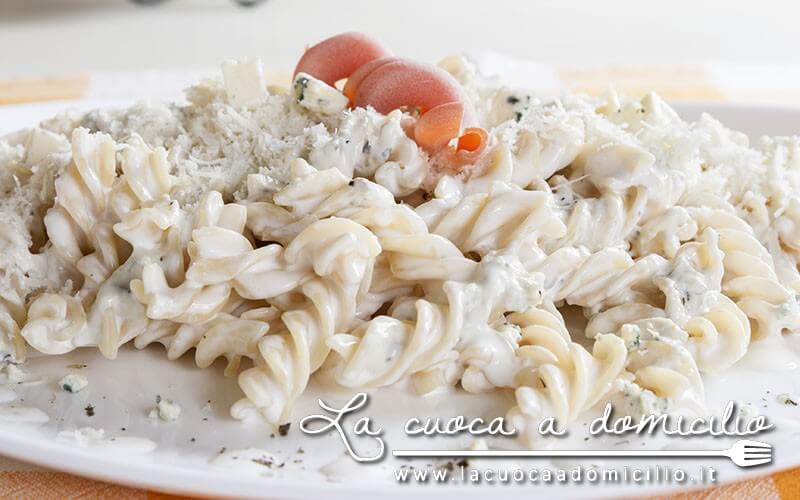 Fusilli ai quattro formaggi