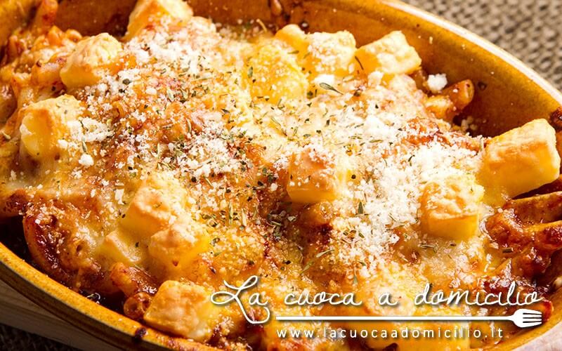 Maccheroni al gratin