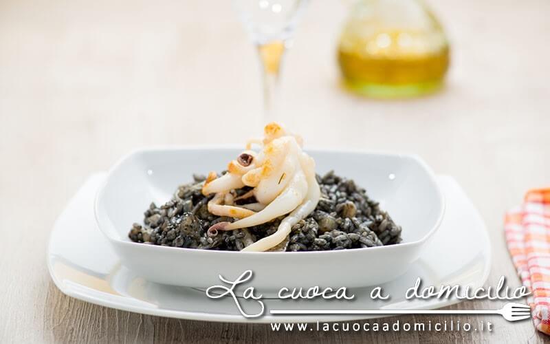 Risotto di seppie nere