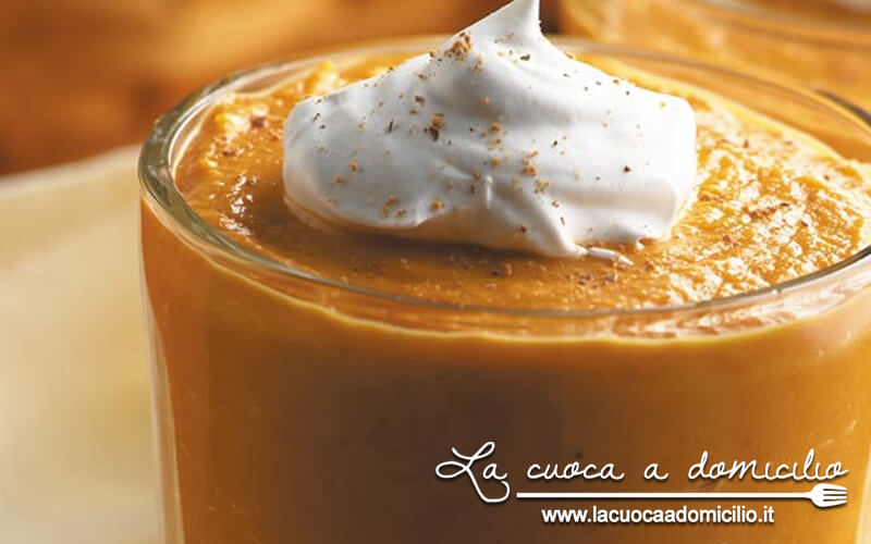 Budino cacao e zucca