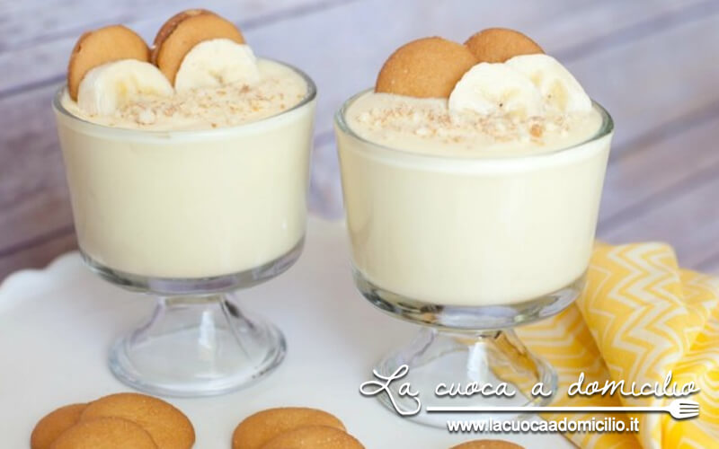 Budino di banane