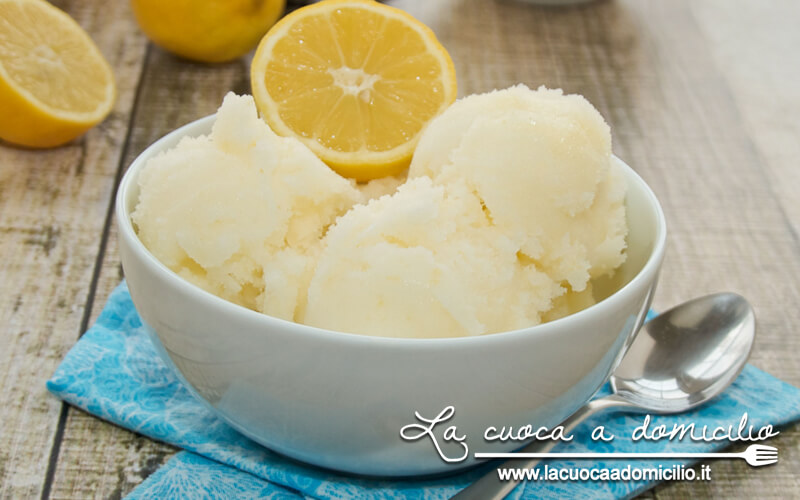 Sorbetto al limone