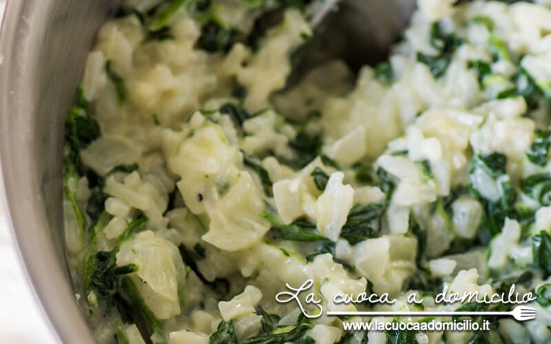 Risotto agli spinaci