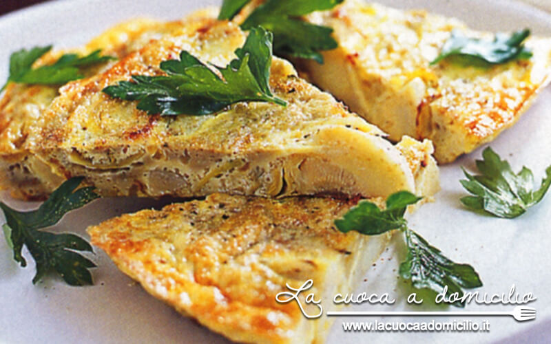 Frittata di carciofi