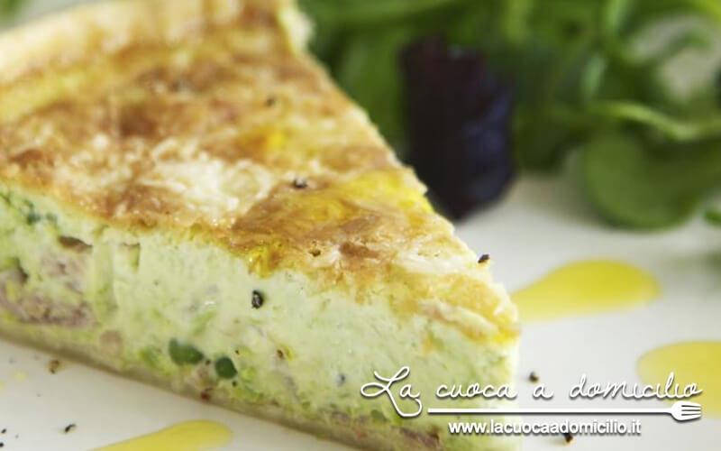 Torta salata di finocchi e formaggio