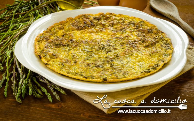 Frittata agli asparagi selvatici