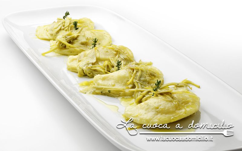 Ravioli di carciofi