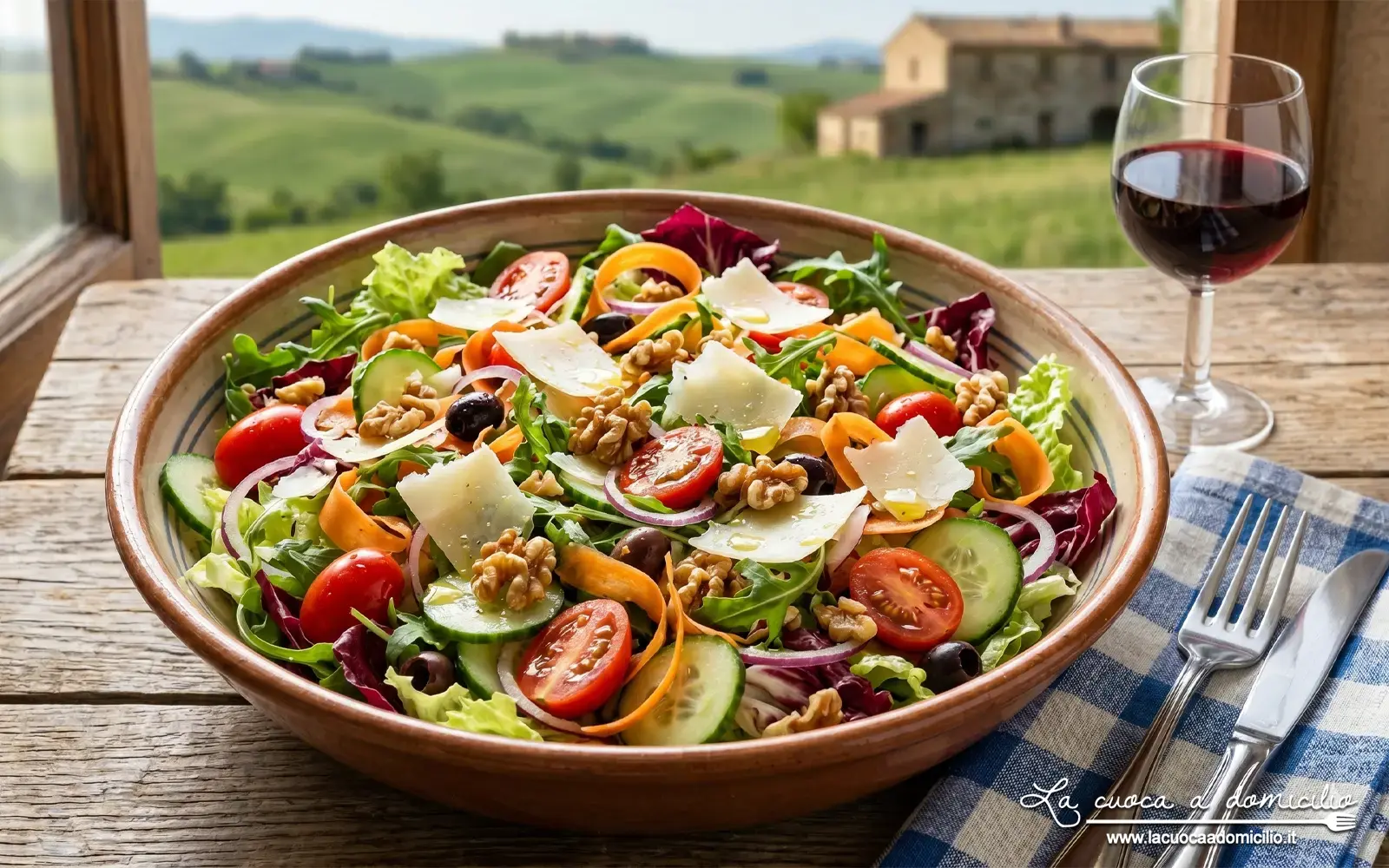 Fresco sapore di primavera: l'Insalata Mista Marchigiana