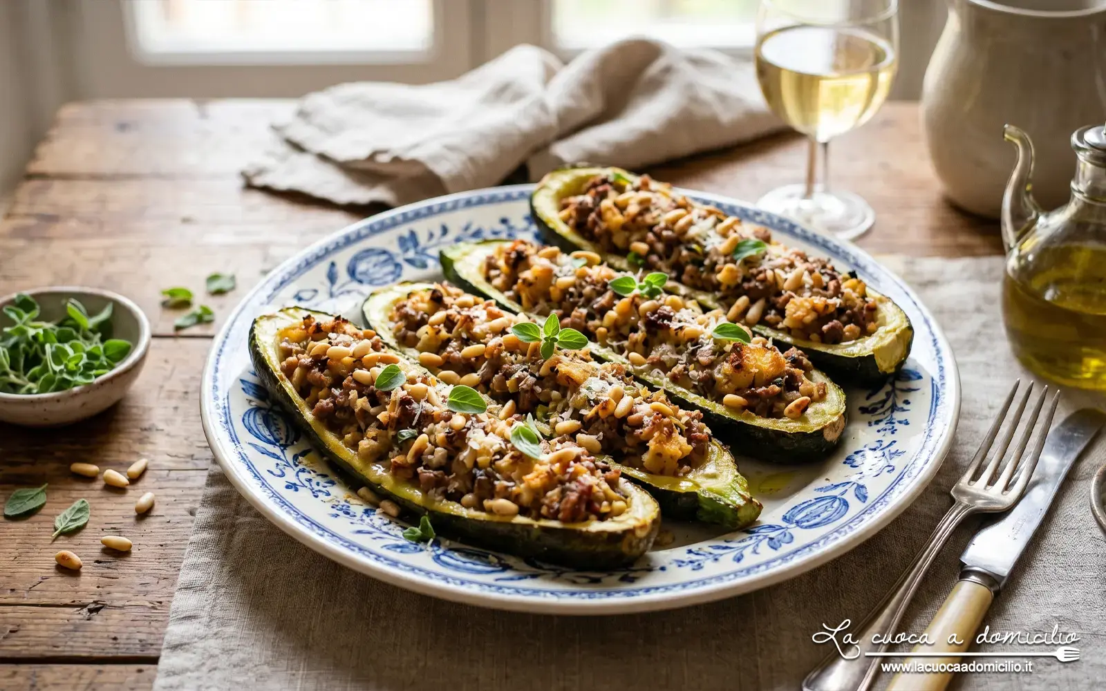 Zucchine Ripiene alla Ligure: L'Antipasto Estivo che Profuma di Mare e Giardino