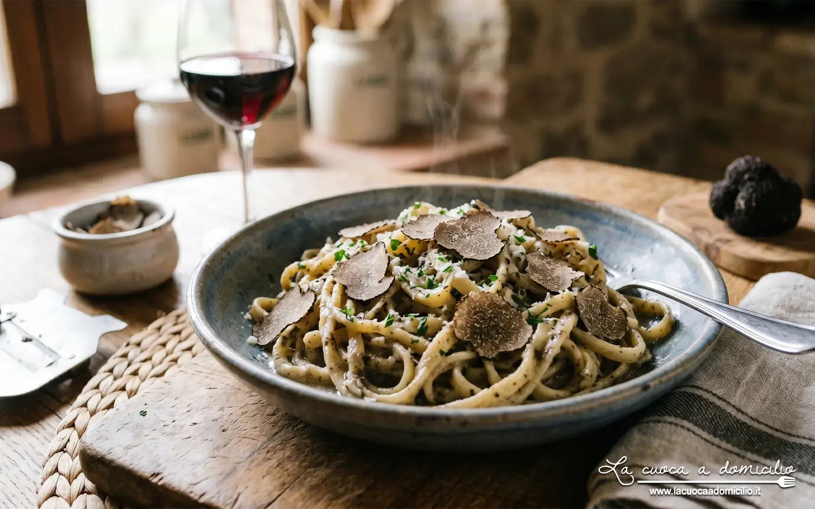 L'Oro Nero dell'Umbria: Un Primo Piatto Estivo con gli Strangozzi al Tartufo