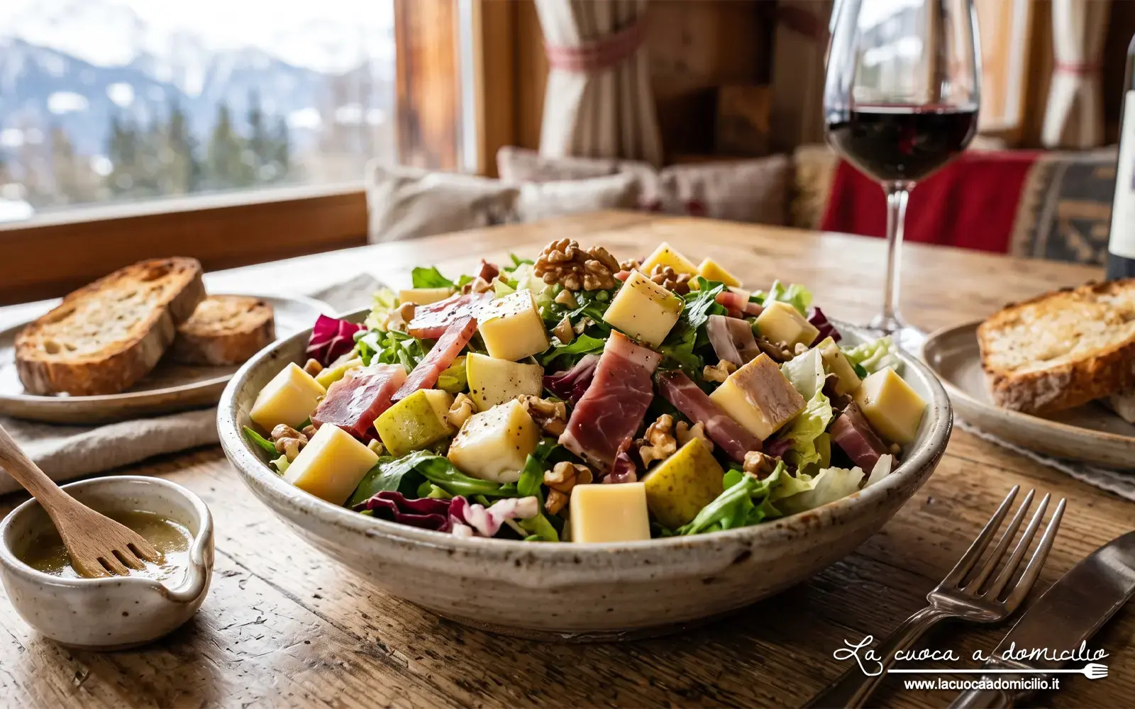 Un Tuffo di Freschezza Alpina: L'Insalata Valdostana Perfetta per Luglio!