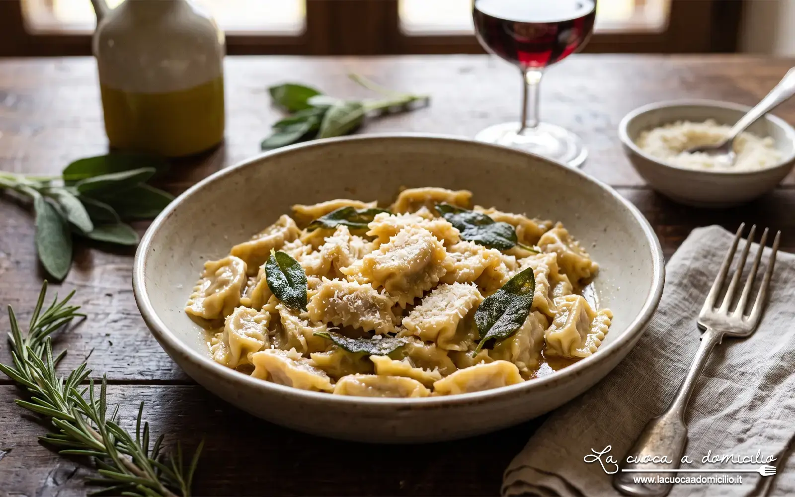 Un tuffo nella tradizione piemontese: Agnolotti del Plin con burro e salvia, la semplicità che incanta a Luglio