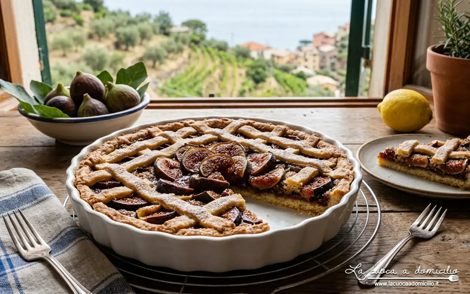Torta di Fichi Liguri (Liguria)