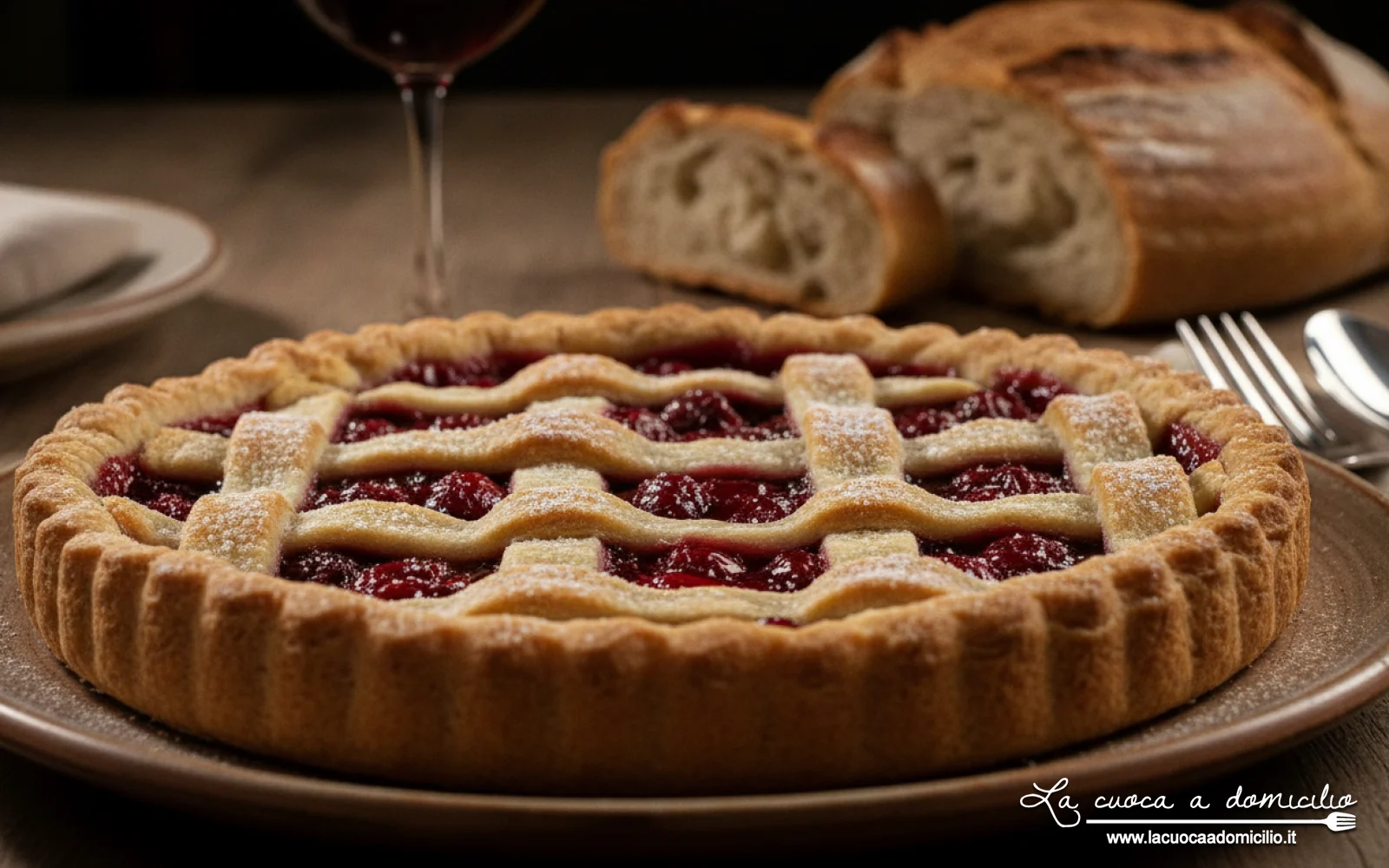 Un Morso d'Estate: La Tradizionale Crostata di Visciole del Lazio