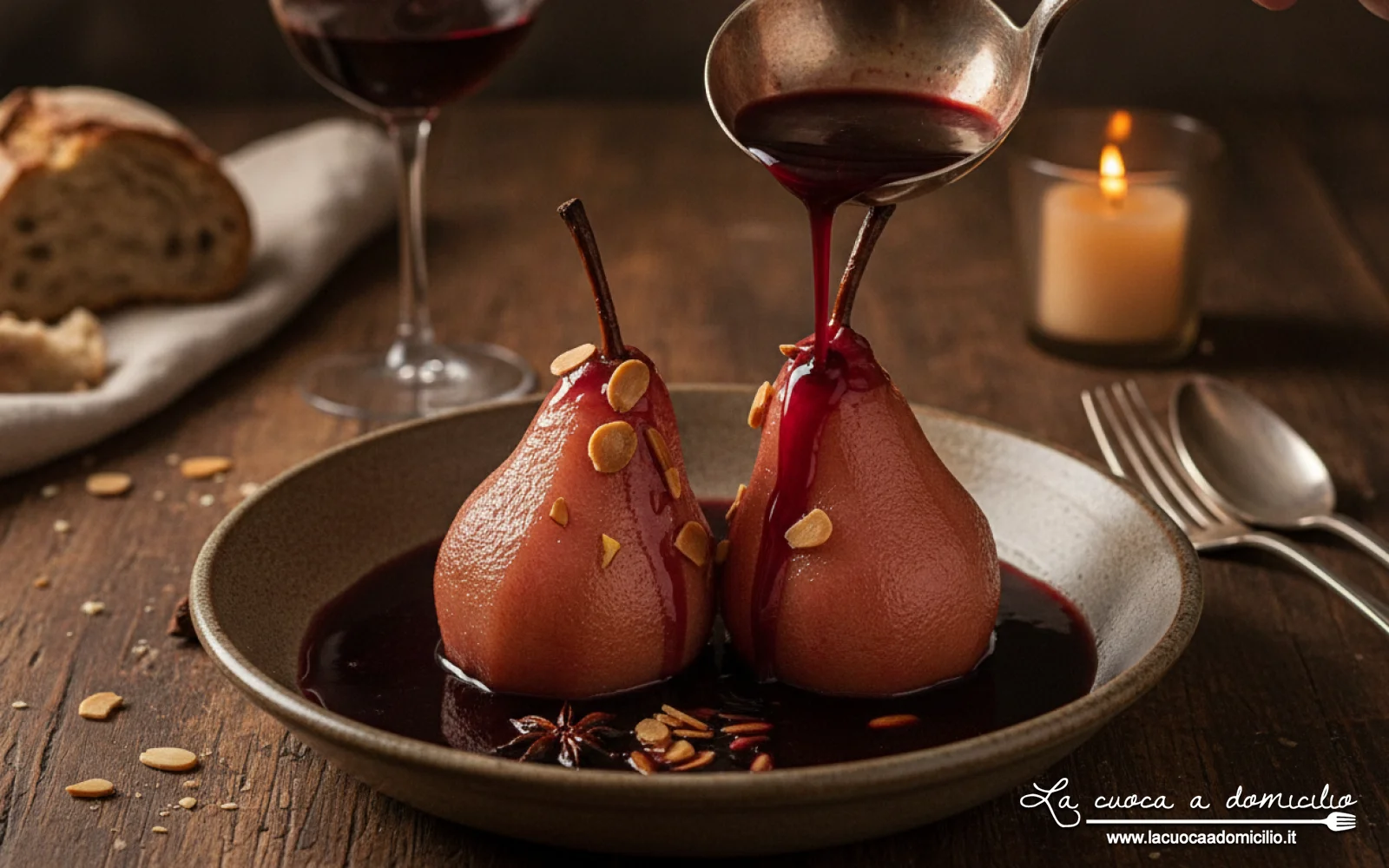 Dolci Tentazioni d'Agosto: Le Pere al Vino Rosso alla Piemontese