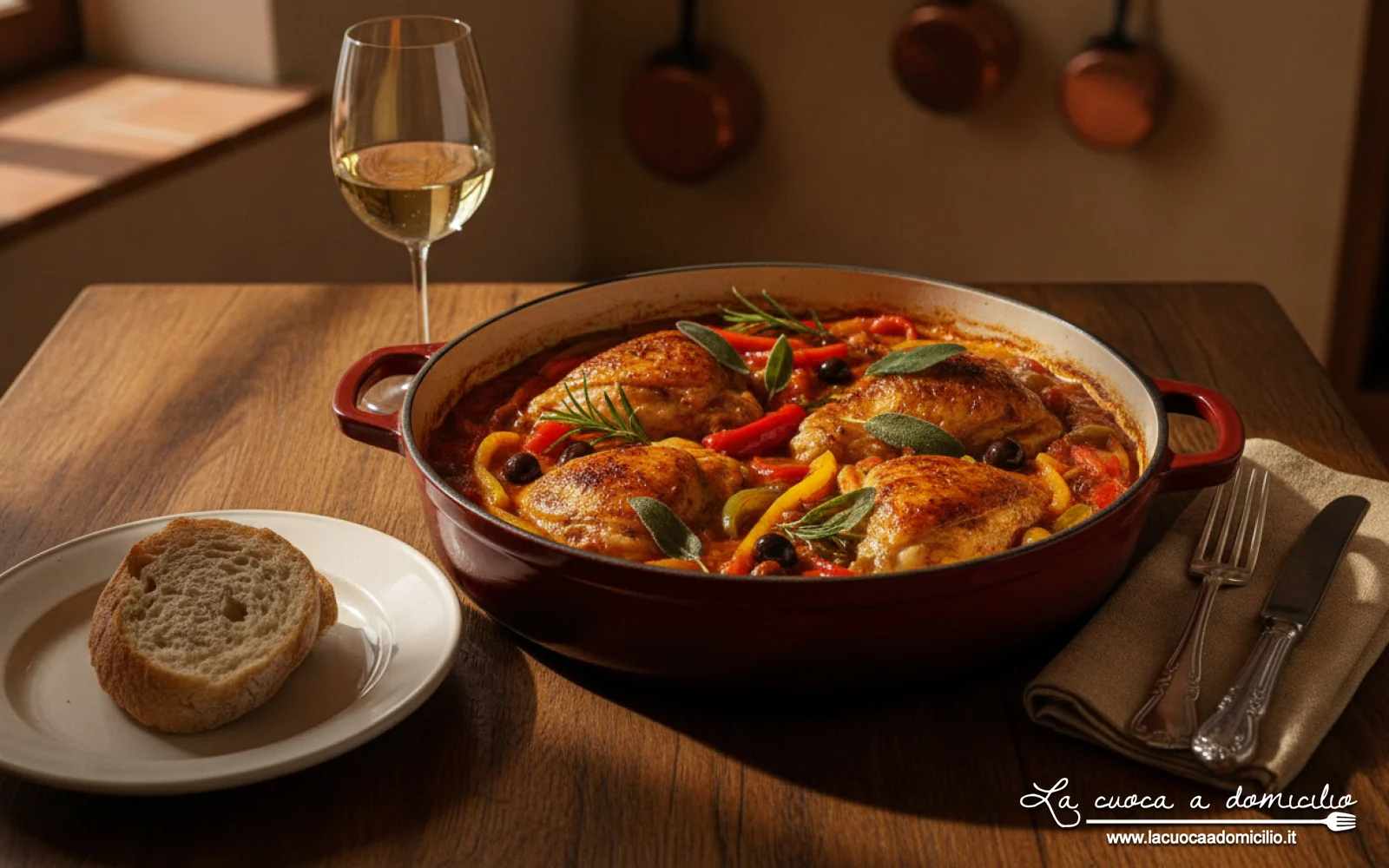 Un Boccone di Roma ad Agosto: Pollo alla Romana con i Peperoni