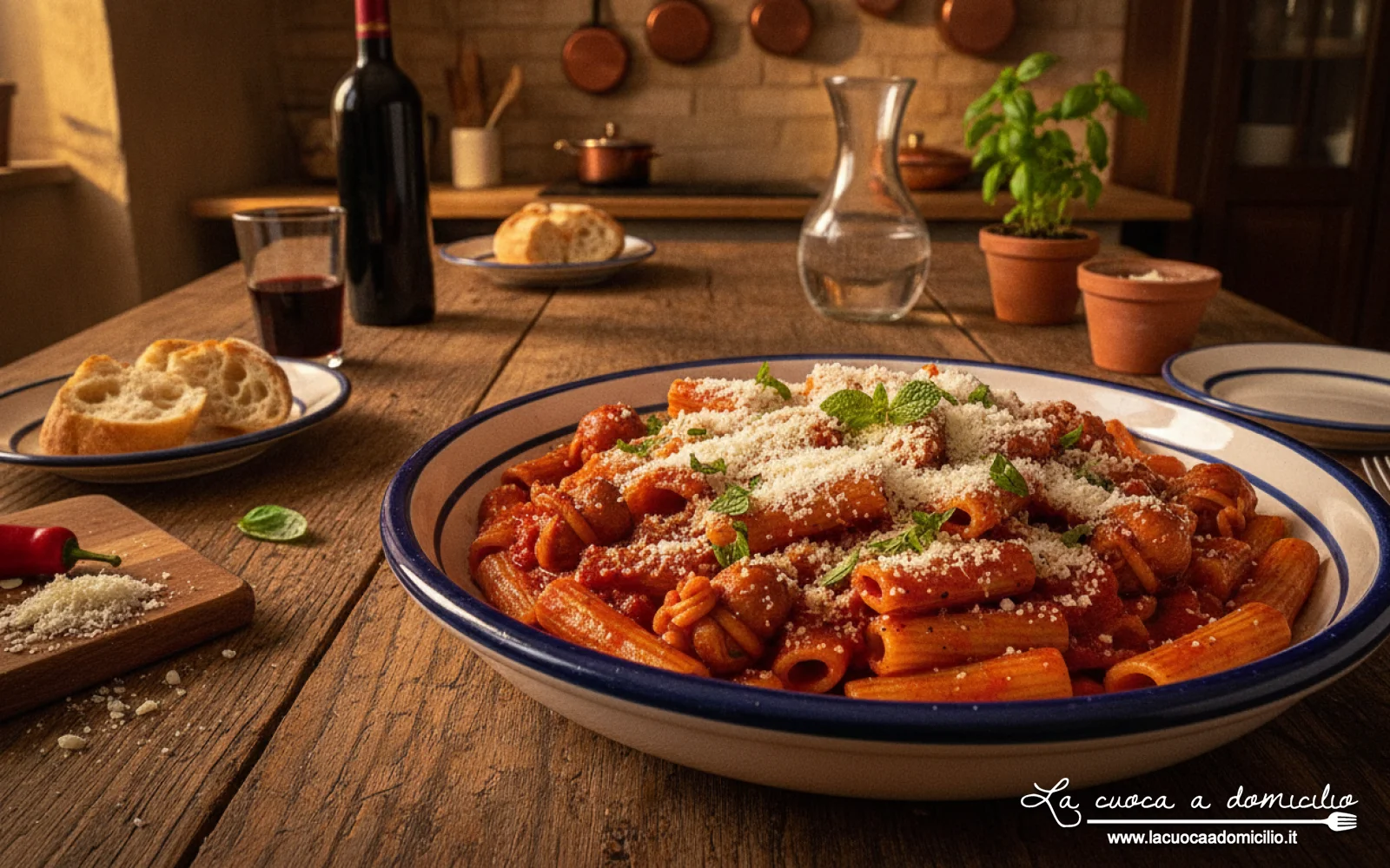 Rigatoni con la Pajata: Il Sapore Intenso della Tradizione Romana a Settembre