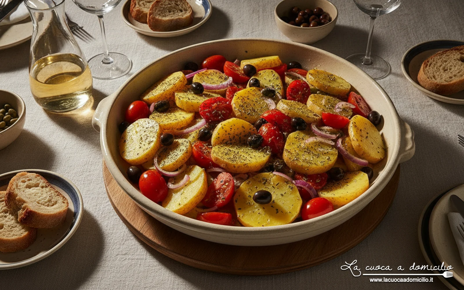 Insalata pantesca: il ricco contorno della tradizione siciliana di fine estate
