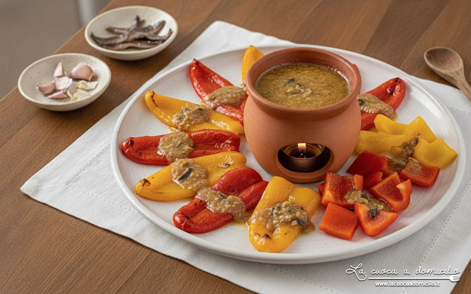 Peperoni con bagna cauda (Piemonte)