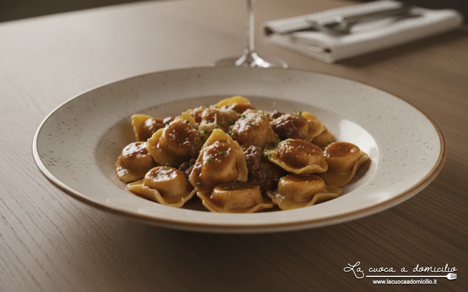 Agnolotti del plin al sugo darrosto (Piemonte)